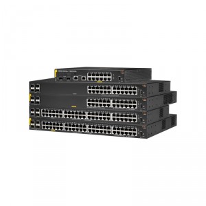 Hp ent HPE Aruba 6000 24G Class4 PoE 4SFP 370W Switch - Conmutador - Gestionado - 24 x 10/100/1000 (PoE+) + 4 x Gigabit SFP - fl