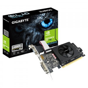 Giga-Byte TARJETA GRAFICA GIGABYTE GT 710 2GB DDR5 LP