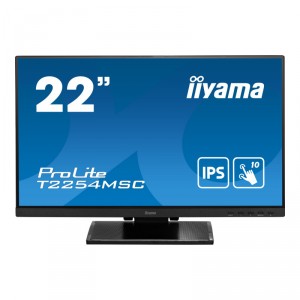 Iiyama ProLite T2254MSC-B1AG - LED - 22 (21.5 visible) - pantalla táctil - 1920 x 1080 Full HD (1080p) @ 60 Hz - IPS - 2