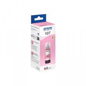 Epson 107 - 70 ml - magenta claro - original - recarga de tinta - para EcoTank ET-18100