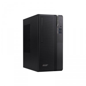 Acer Veriton S2 VS2690G - Mid tower - Core i3 12100 / 3.3 GHz - RAM 8 GB - SSD 256 GB - DVD SuperMulti - UHD Graphics 730 - GigE