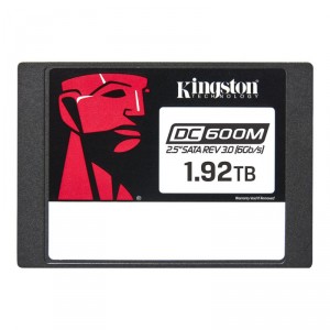 Kingston DC600M - SSD - Mixed Use - cifrado - 1.92 TB - interno - 2.5 - SATA 6Gb/s - AES de 256 bits - Self-Encrypting Drive (SE