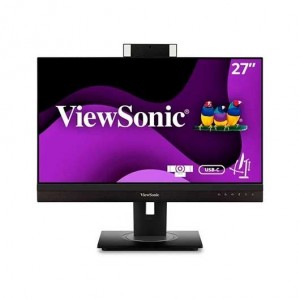 ViewSonic LED 27? QHD WEBCAM ALTAVOCES INC 2560 x 1440 / 2USBA/1USBB / 1USBC/1HDMI / 1RJ45