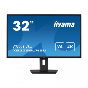 Iiyama ProLite XB3288UHSU-B5 - LED - 32 (31.5 visible) - 3840 x 2160 4K @ 60 Hz - VA - 300 cd/m² - 3000:1 - 3 ms - 2xHDM