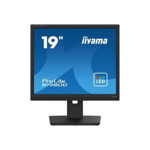 Iiyama ProLite B1980D-B5 - LED - 19 - 1280 x 1024 @ 60 Hz - TN - 250 cd/m² - 1000:1 - 5 ms - DVI, VGA - negro mate