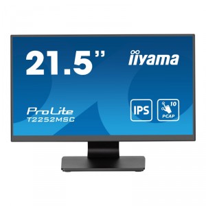 Iiyama ProLite T2252MSC-B2 - LED - 22 (21.5 visible) - pantalla táctil - 1920 x 1080 Full HD (1080p) @ 60 Hz - IPS - 250