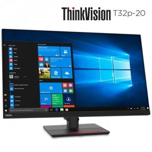 Lenovo ThinkVision T32p-20 31.5" 3840x2160 4K UHD LCD NEGRO