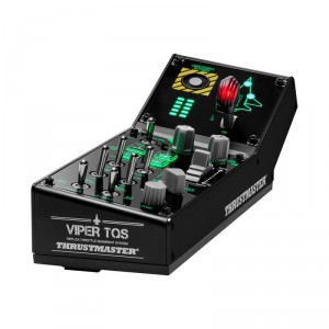 Thrustmaster VIPER Panel Negro USB Joystick / Palanca de control lateral + cuadrante de aceleraciÃ³n PC