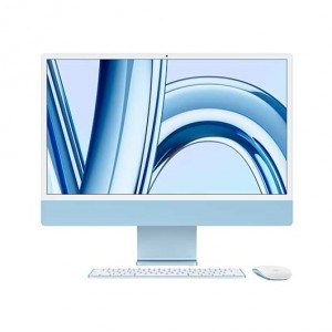 Apple ORDENADOR iMac 24 Retina 4.5K BLUE M3/CPU 8/GPU 8/8GB/SSD 256GB/23,5