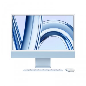 Apple iMac 24" Retina 4,5K / M3 8-Core CPU/ 8Gb/ 256Gb SSD/ 10-Core GPU/ Azul