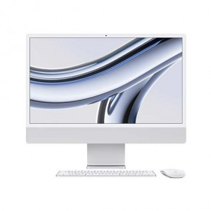 Apple ORDENADOR iMac 24 Retina 4.5K SILVER M3/CPU 8/GPU 10/8GB/SSD 256GB/23,5
