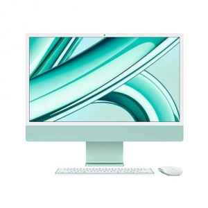 Apple ORDENADOR iMac 24 Retina 4.5K GREEN M3/CPU 8/GPU 8/8GB/SSD 256GB/23,5