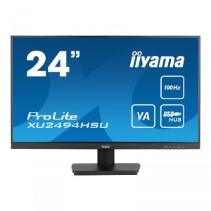 Iiyama ProLite XU2494HSU-B6 - LED - 24 (23.8 visible) - 1920 x 1080 Full HD (1080p) @ 100 Hz - VA - 250 cd/m² - 4000:1 -