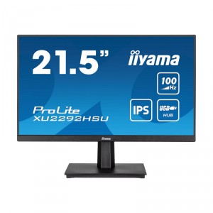 Iiyama ProLite XU2292HSU-B6 - LED - 22 (21.5 visible) - 1920 x 1080 Full HD (1080p) @ 100 Hz - IPS - 250 cd/m² - 1000:1
