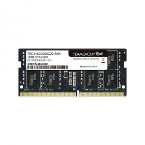 Teamgroup MODULO MEMORIA RAM S/O DDR4 16GB PC3200 ELITE DIMM