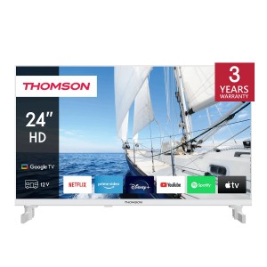 Thomson Google TV 24" HD 12V Blanco
