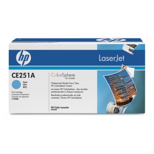 HP Cartucho de impresión cian HP Color LaserJet CE251A