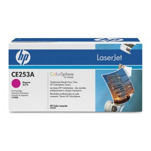 HP Cartucho de impresión magenta HP Color LaserJet CE253A