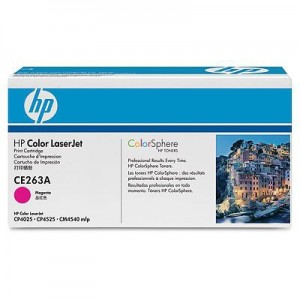 HP Cartucho de impresión magenta para HP Color LaserJet CE263A
