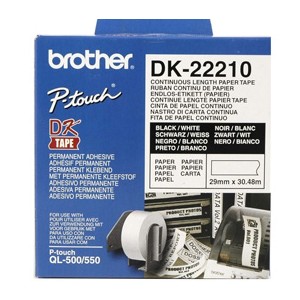 Brother DK-22210 Continuous Paper Tape
