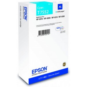 Epson C13T755240 Cian cartucho de tinta