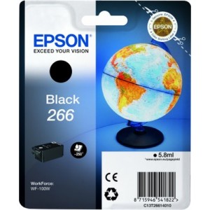Epson 266 5.8ml 250páginas Negro cartucho de tinta