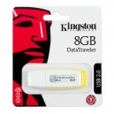 Unidad flash Kingston DataTraveler G3 DTIG3/8GB - 8GB - USB 2.0 - Azul, Blanco - Externo 