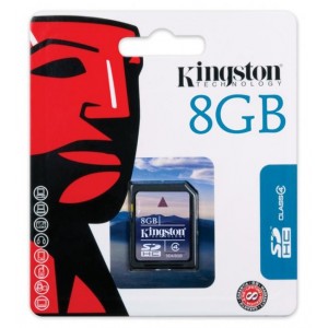 CARD KINGSTON 8 GB HIGH CLASS 4