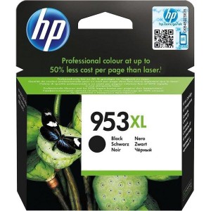 HP 953XL - Alto rendimiento - negro - original - cartucho de tinta - para Officejet Pro 8710, 8720, 8730, 8740