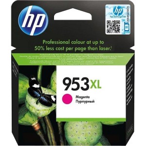 HP 953XL - Alto rendimiento - magenta - original - cartucho de tinta - para Officejet Pro 8710, 8720, 8730, 8740