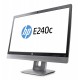 HP EliteDisplay E240c IPS 23.8" Negro, Plata Full HD Matt