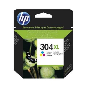 HP 304XL Tri-Colour Original High Capacity Ink Cartridge