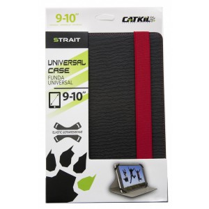 Catkil FUNDA TABLET UNIVERSAL MOD. STRAIT 9-10,1" RED