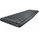 Logitech MK235 RF inalámbrico AZERTY Francés Negro teclado