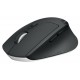 Logitech M720 Triathlon Bluetooth Óptico 1000DPI mano derecha Negro, Color blanco ratón