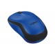 Logitech M220 Silent RF inalámbrico Óptico 1000DPI Ambidextro Negro, Azul ratón