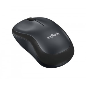 Logitech M220 SILENT RF inalámbrico Óptico 1000DPI Ambidextro Carbón vegetal ratón