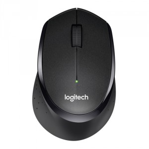 Logitech M330 Silent Plus RF inalámbrico Mecánico 1000DPI mano derecha Negro ratón