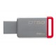 Kingston Technology DataTraveler 50 32GB 32GB USB 3.0 (3.1 Gen 1) Type-A Rojo, Plata unidad flash USB