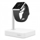 Belkin Watch Valet Charge Dock for Apple Watch Acier inoxydable, Blanc
