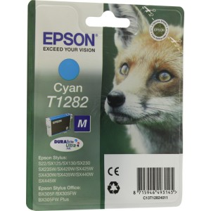 Epson C13T12824022 3.5ml Cian cartucho de tinta