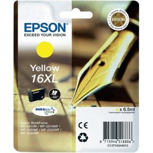 Epson C13T16344022 6.5ml 450páginas Amarillo cartucho de tinta