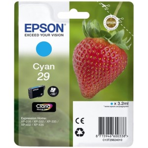 Epson C13T29824022 3.2ml 180páginas Cian cartucho de tinta