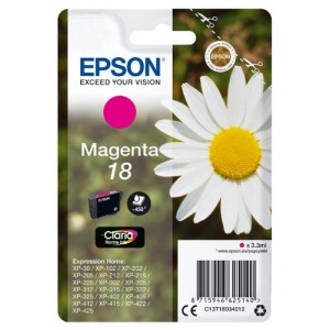 Epson C13T18034012 3.3ml 180páginas Magenta cartucho de tinta