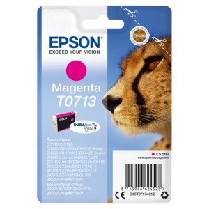 Epson T0713 5.5ml Magenta cartucho de tinta