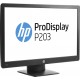HP Monitor ProDisplay P203 de 20 pulgadas
