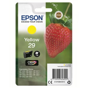 Epson C13T29844012 3.2ml 180páginas Amarillo cartucho de tinta