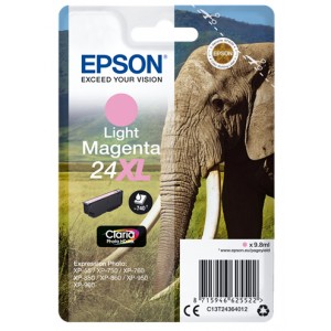 Epson C13T24364012 9.8ml 740páginas Magenta claro cartucho de tinta