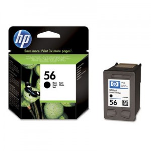 HP cartucho negro de inyección de tinta HP 56 (19 ml)