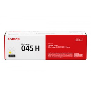 Canon 045 H Laser cartridge 2200páginas Amarillo
